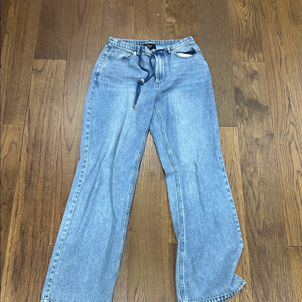 Rails Light Blue Wide Leg Jeans